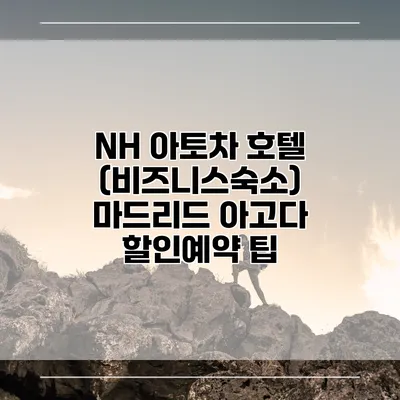 NH 아토차 호텔 (비즈니스숙소) 마드리드 아고다 할인예약 팁